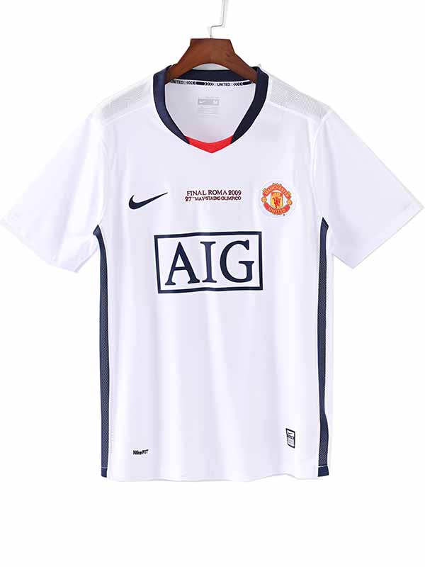Manchester united away jersey mens retro shirt 2008-2009